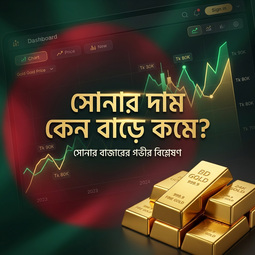 সোনার দাম কেন ওঠানামা করে