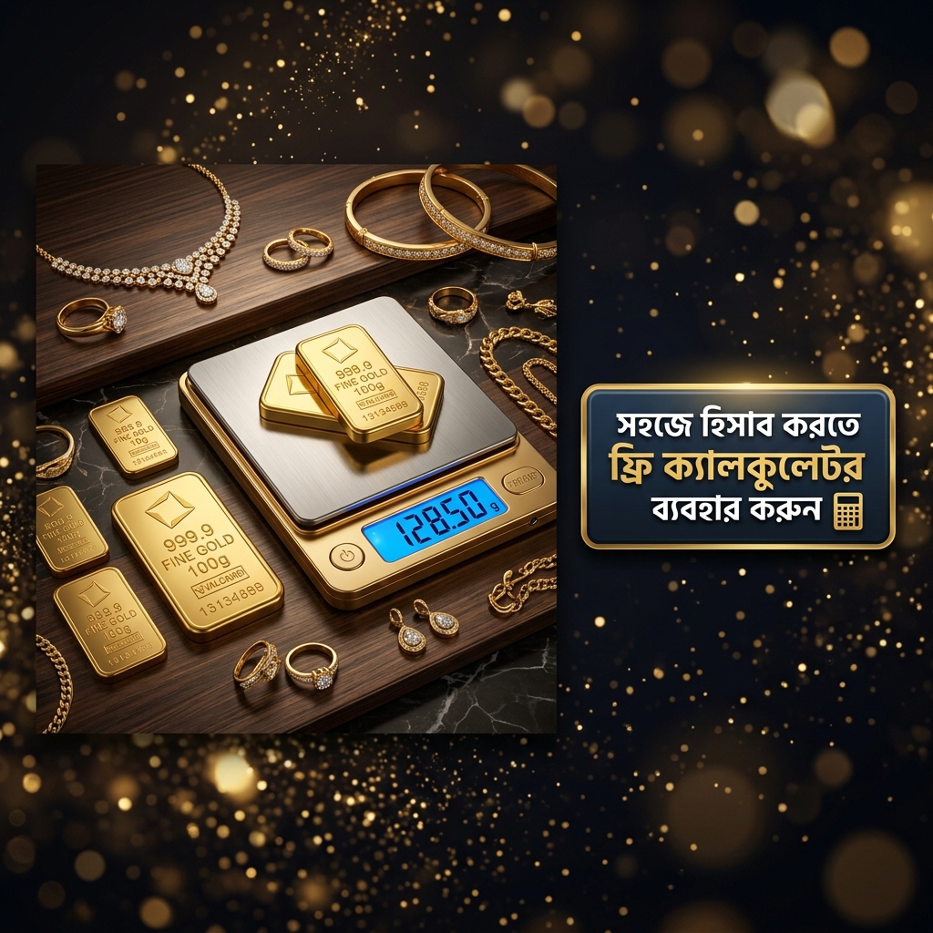 ভরি, আনা, রতি ও গ্রাম হিসাব এবং সোনার ওজন কনভার্সন গাইড